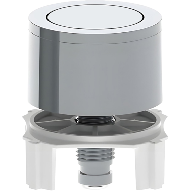PULSADOR UNIVERSAL SIMPLE CROMO