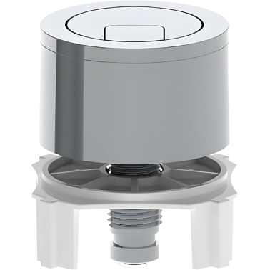 PULSADOR UNIVERSAL DOBLE CROMO