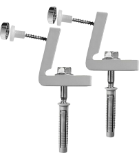 TORNILLOS FIJACION INODORO-SUELO LATERAL