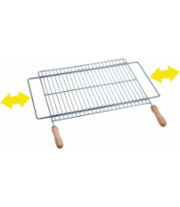 PARRILLA EXTENSI.ZINC 2X5CM 600X400 2724