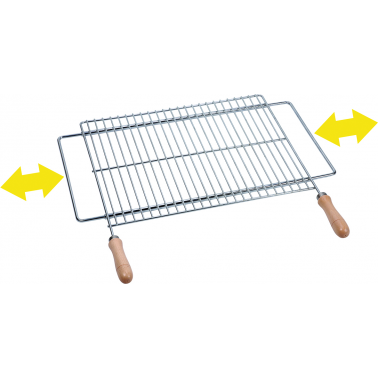 PARRILLA EXTENSI.ZINC 2X5CM 600X400 2724