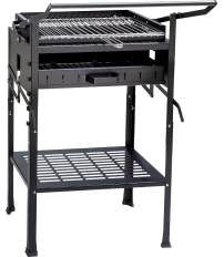 BARBACOA ROTATIVA 360º FLIP 56X36X102CM