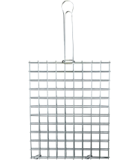 PARRILLA INOX DOBLE PESCADO 19,5X23X2CM