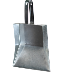 RECOGEDOR GALVANIZADO 18X32X3CM