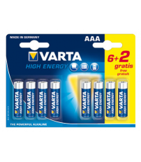 PILA ALC.64903-LR-03 AAA BLIS(6+2) VARTA