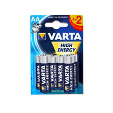 PILA ALC.4906-LR-06 AA BLIST(4+2) VARTA