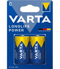 PILA ALC.POWER-LR-14 C BLISTER(2) VARTA