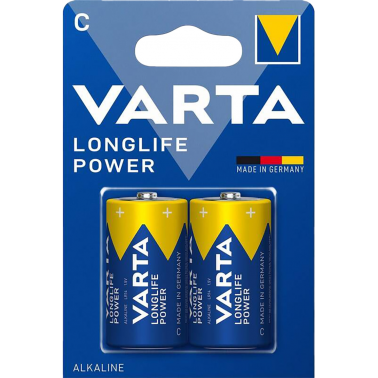 PILA ALC.POWER-LR-14 C BLISTER(2) VARTA