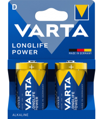 PILA ALC.POWER-LR-20 D BLISTER(2) VARTA