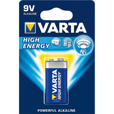 PILA ALC.64922-9V 6LR-61 BLISTE(1) VARTA