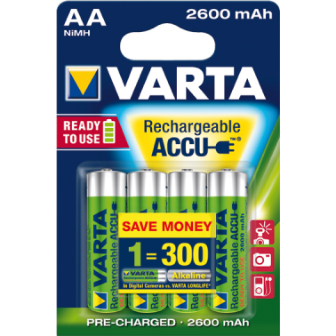PILA RECARG.5716-LR/HR-06 AA BLI(4)VARTA