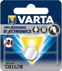 PILA BOTON LITIO CR1620 3V VARTA