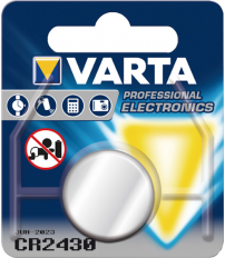 PILA BOTON LITIO CR2430 3V VARTA