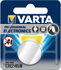 PILA BOTON LITIO CR2450 3V VARTA