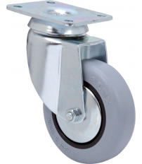 RUEDA 1/0163 S.BH ø 60 GOMA GRIS