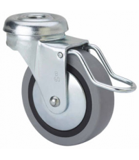 RUEDA 1/0330 S.B ø 60 FRENO GOMA GRIS