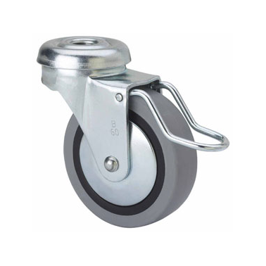 RUEDA 1/0330 S.B ø 60 FRENO GOMA GRIS