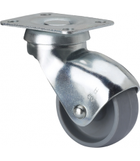 RUEDA 3/0016 S.H ø 30 PLASTICO GRIS