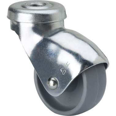 RUEDA 3/0019 S.H ø 30 PLASTICO GRIS