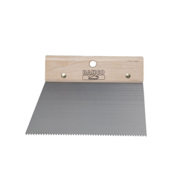 ESPATULA ENCOLAR BAHCO 12CM DENTADO FINO