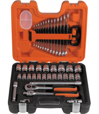 JUEGO DE LLAVES BAHCO VASO HEXAGONAL S400 1/2 40PZS