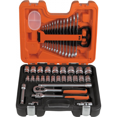 JUEGO DE LLAVES BAHCO VASO HEXAGONAL S400 1/2 40PZS