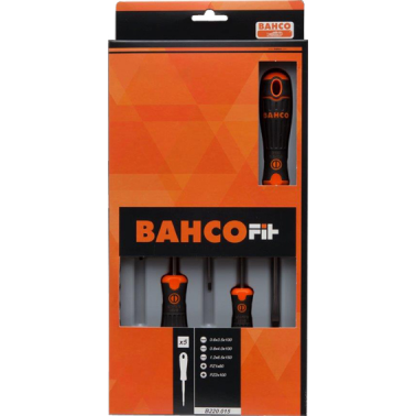 JUEGO DESTORNILLADOR BAHCOFIT 6 PIEZAS