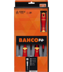 JUEGO DESTORNILLADORES AISLADOS BAHCOFIT 5 PIEZAS