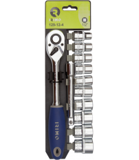 JUEGO LLAVE CARRACA IRIMO 1/2+10VASOS 109-12-4 12PZS