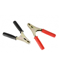 JUEGO 2 PINZAS BATERIA NEGRA/ROJA 200A