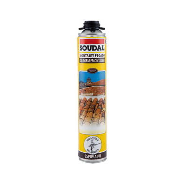ESPUMA TEJA SOUDAL 750ML PISTOLA