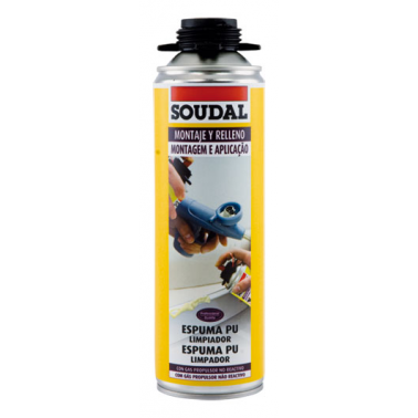 LIMPIADOR DE ESPUMA SOUDAL 500ML