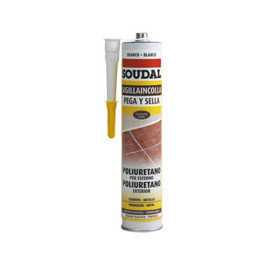 MASILLA POLIURETANO SOUDAL 300ML GRIS