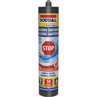 SILICONA STOP SANITARIA 290ML-172824 BCO
