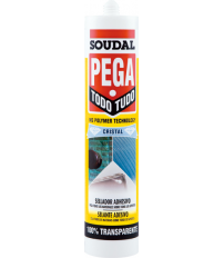 POLIMERO PEGA TODO 290ML SOUDAL CRISTAL