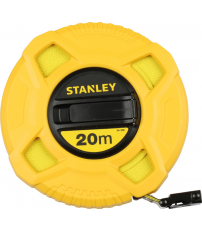 CINTA METRICA CERRADA FIBRA DE VIDRIO STANLEY 20M