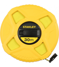 CINTA METRICA CERRADA FIBRA DE VIDRIO STANLEY 30M