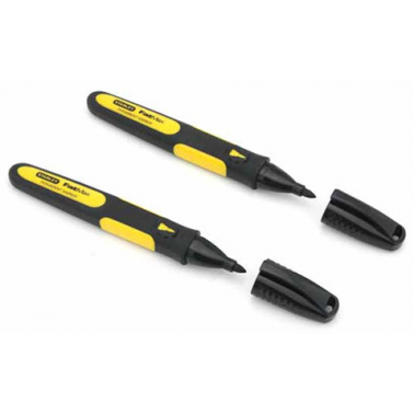 MARCADOR PUNTA FINA 047312 (2PZ) NEGRO