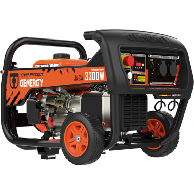 GENERADOR GENERGY JACA 4 TIEMPOS ARRANQUE ELECTRÓNICO 3300W