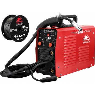EQUIPO SOLDAR MIG131 MULTI+BOBINA 450KG