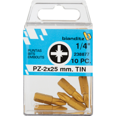 BLISTER 05PUN.DES.238778 PZ3X25 1/4 TIN