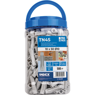 BOTE TACO NYLON C/COLL TN4S-A 06MM 1000U