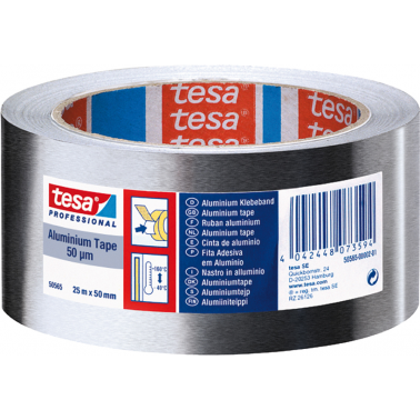 CINTA ADHESIVA 50565-25X50 ALUMINIO C/PR