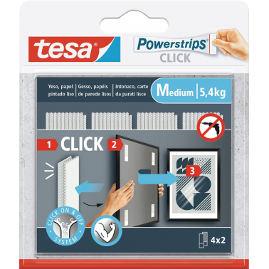 TIRAS CUELGA CUADROS POWERSTRIPS 4X2M
