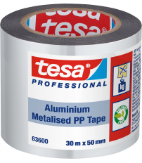 CINTA PP EFEC ALUMINIZADO 63600-30MX50MM