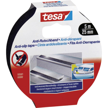 CINTA ANTIDESLIZANTE 55587-5X25 NEGRO