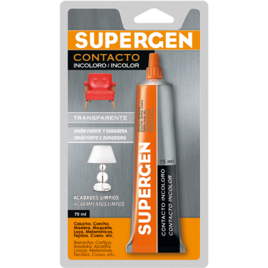 SUPERGEN 62601-02 TUBO 0075 ML INCOLORO