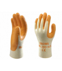 GUANTE CAUCHO  SHOWA 310N T-09 NARANJA