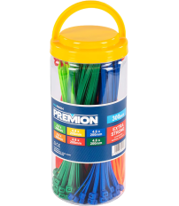 BRIDA NYLON MULTICOLOR 4,8X200 BOTE 300U