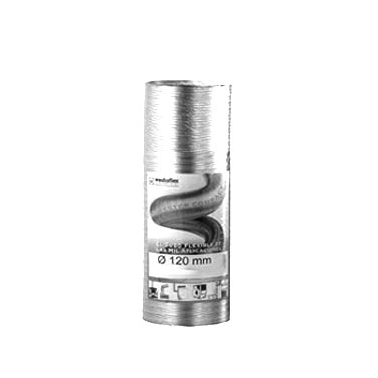 TUBO EXTENSIBLE ALUMINIO BLANCO 120MM